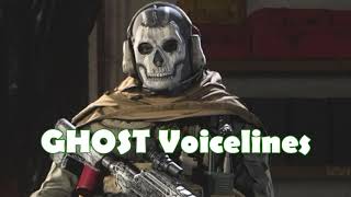 Call of Duty Warzone  Operator quotGhostquot Voicelines [upl. by Perrin]