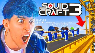 DÍA 4 de Squid Craft Games 3 en Minecraft [upl. by Leuqim]