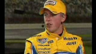 Justin Allgaier Nascar Nation Wide Series Lowes Motor Speedway Part 2 2008 [upl. by Jermain]