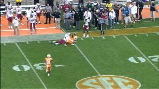 Marquez North 39yard Reception for First Down Tennessee vs South Carolina [upl. by Doubler]