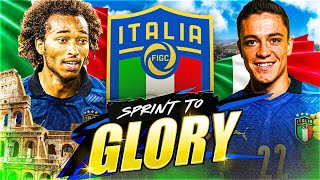 FIFA 22 SPRINT TO GLORY CAREER MODE  BEST WONDERKIDS OF ITALY [upl. by Onidranreb]