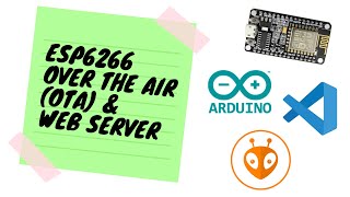 Tutorial ESP8266 OTA dan Webserver [upl. by Eninotna]