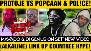 Alkalines Linkup With Countree Hype Mavado amp Di Genius On SET Plus Popcaan And Protoje amp P0lce [upl. by Drofnelg]