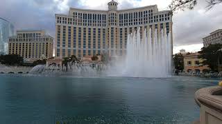 Bellagio Fountains Daytime Water Show 4K  Las Vegas Walking Tour  Uptown Funk Performance [upl. by Ailaza]