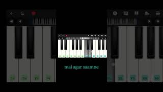 Main Agar Saamne piano  Abhijeet Alka Yagnik  Raaz  P2 [upl. by Bogey227]