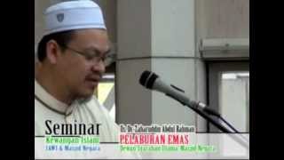 Seminar Kewangan Islam Pelaburan Emas  Us Zaharuddin Abd Rahman UZAR [upl. by The]