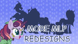 More MLP redesigns speedpaint [upl. by Severen]