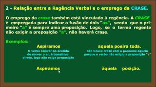 Regência Verbal Parte 3 [upl. by Pat444]