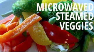 Microwaved Steamed Veggies [upl. by Eirek]