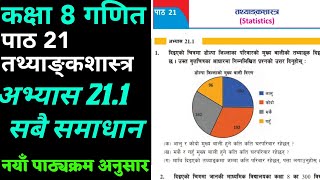 Class 8 math chapter 21  Exercise 211 in nepali  Math nepali medium 2080 [upl. by De]