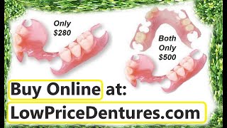 How to Order Affordable Flexible Dentures Online  LowPriced Partials [upl. by Fabozzi]