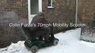 Colinfurzes 70mph mobility scooter  Initial D Eurobeat  Deja vu  AB edits [upl. by Daye]