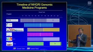 NHGRI Genomic Medicine Portfolio  Teri Manolio [upl. by Eivla533]