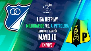 MILLONARIOS VS ALIANZA PETROLERA EN VIVO LIGA BETPLAY [upl. by Benedick]