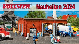 Vollmer Neuheiten 2024  Spur H0 und N [upl. by Hedgcock41]