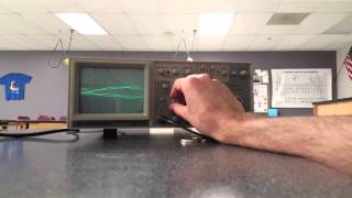 Oscilloscope Sound Waves [upl. by Anitirhc]