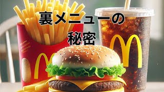 マクドナルドの秘密メニュー [upl. by Findlay]