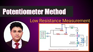 Potentiometer Method for measurement of Low Resistance  Hindi [upl. by Aihsetal600]