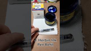 How to refill a J Herbin Ink Pen [upl. by Haikan]