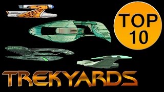 Trekyards Top 10  Romulan Ships canon [upl. by Erickson33]