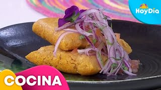 Tamales peruanos una deliciosa receta a base de maíz dulce  Hoy Día  Telemundo [upl. by Jarita]