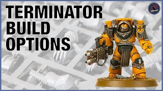 HORUS HERESY CATAPHRACTII TERMINATORS BUILD OPTIONS  Weapons amp Parts Included With Age Of Darkness [upl. by Eiznekcam]