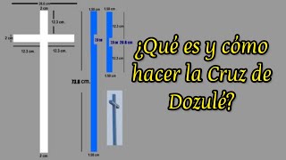 ¿Qué es y cómo hacer la Cruz de Dozulé [upl. by Nyvrem]