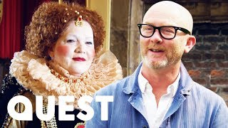 Salvage Hunters  Drew Meets ELIZABETH I OF ENGLAND [upl. by Anyrak]