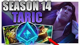 SEASON 14 TARIC SUPPORT GAMEPLAY GUIDE [upl. by Hardden]