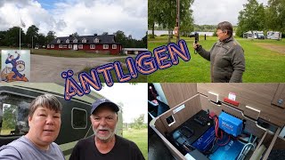 Äntligen kom batteriet Vi övernattar i Östad Backamo och Årjäng [upl. by Kit725]