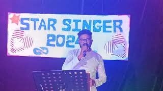 Baduku Jataka Bandi  Kannada Song By l Jagdish Naik  DM EVENTS  Singing Competition Round [upl. by Delwin239]