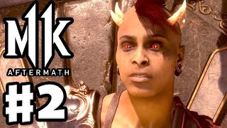 Mortal Kombat 11 Aftermath  Gameplay Walkthrough Part 1  Chapter 14 Guardian for Life  Sheeva [upl. by Lleret]