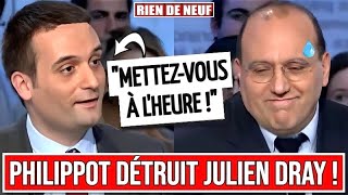 FLORIAN PHILIPPOT détruit JULIEN DRAY qui aime LES MONTRES de LUXE [upl. by Froma]