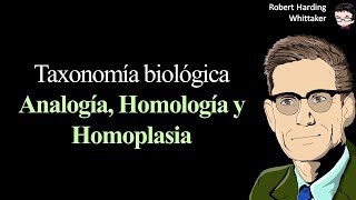 Taxonomía Biológica 𝐚𝐧𝐚𝐥𝐨𝐠í𝐚 𝐡𝐨𝐦𝐨𝐥𝐨𝐠í𝐚 y h𝐨𝐦𝐨𝐩𝐥𝐚𝐬𝐢𝐚 [upl. by Lorin]