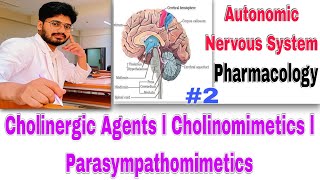 Autonomic Nervous System Pharmacology Video। Cholinergic Agents Cholinomimetics Parasympathomimetics [upl. by Gerick521]