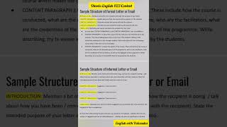 Olevels English 1123 Letter Email Writing format olevels english 1123 [upl. by Llennhoj]