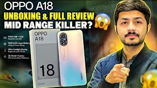 OPPO A18 Unboxing amp Review  Buy Or Not 😱 [upl. by Jeannie]