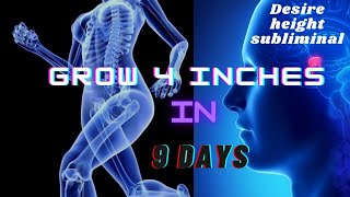 Grow 4 inches taller in 9 days Grow taller Subliminal 432 hz frequencyrain soundRaikov Effect®️ [upl. by Skardol804]