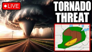 Live as it happened  Tornadoes impact western Chicago [upl. by Eerhs]