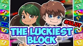 SAMMIE SLÅR HEROBRINE  Lucky Block Race  The Luckiest Block FÆRDIG [upl. by Notsuoh]