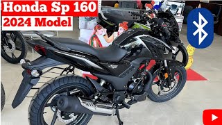 NEW HONDA SP 160 BS7 2024 MODEL REVIEW PRICE amp FEATURES  HONDA SP 160 NEW MODEL 2024hondabike [upl. by Philipson]