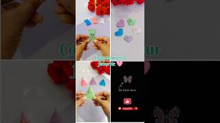 Cute paper toffees 😍diy cute gift ideas 😍🎁trending tiktok ytshorts craft toffee papercraft [upl. by Gyimah]