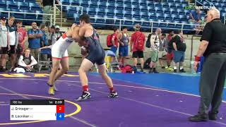 2018 USMCUSAW Cadet amp Junior GR NationalsCadet 182 Round Of 32  Julian Grinager OR Vs Brock [upl. by Polash]