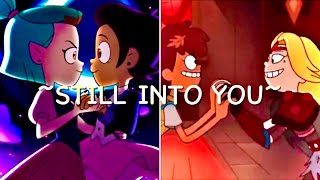 SPOILERS Still into you Lumity and Sashanne edit amphibia and the owl house [upl. by Etessil581]