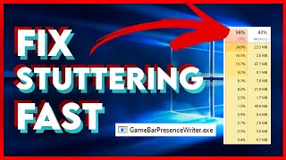 EASY FIX for PC Stuttering 2024 GameBar Presence Writer WORKING FOR WINDOWS 11 [upl. by Mair]