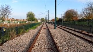 NET Tram Extension  Nottingham Station to Toton Lane  Autumn 2014 [upl. by Moya]