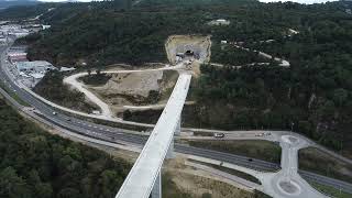 La obra de la variante exterior de AVE en Ourense acelera pero llega tarde para cumplir plazos [upl. by Gretna]