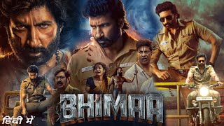 Bhimaa 2024 Full Movie In Hindi Dubbed HD review and details  Gopichand Malvika Sharma Priya [upl. by Asiela]