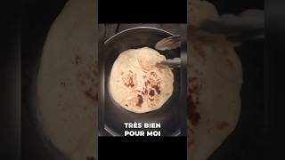 La meilleure technique pour bien cuire vos Naan à la maison 😱 naan astuce recette [upl. by Evans551]