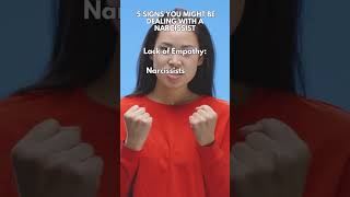 🔍 5 Signs Youre Dealing with a Narcissist Recognize Red Flags for SelfProtection narcissist [upl. by Youngran]